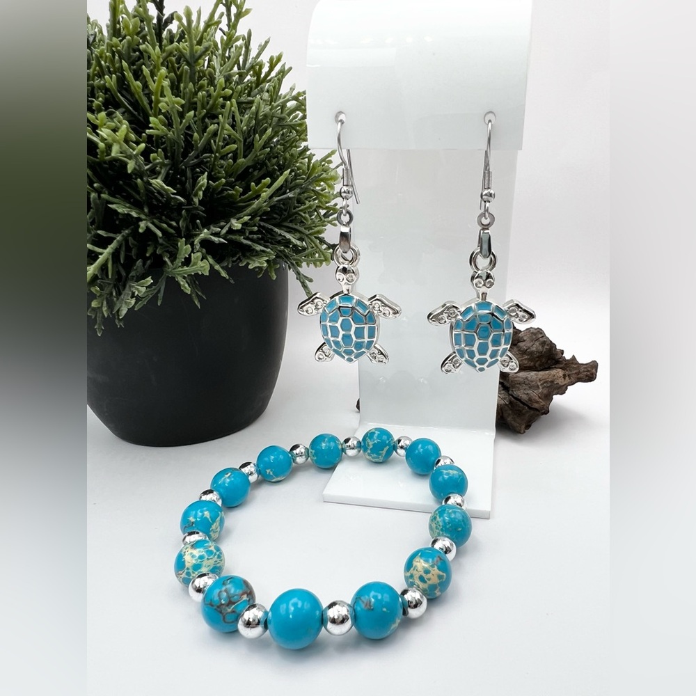 SEA SEDIMENT JEWELRY SET